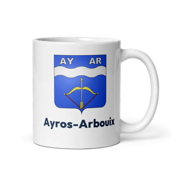 Mug blason de Ayros-Arbouix
