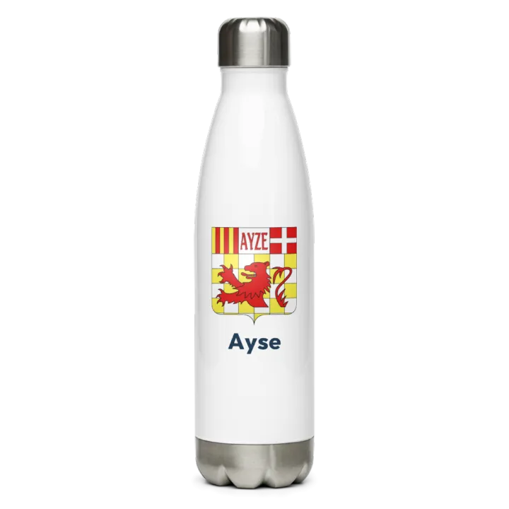 Gourde inox blason de Ayse