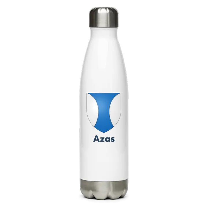 Gourde inox blason de Azas