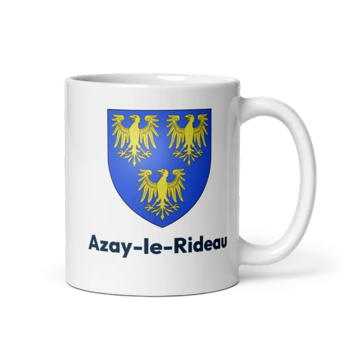 Mug blason de Azay-le-Rideau