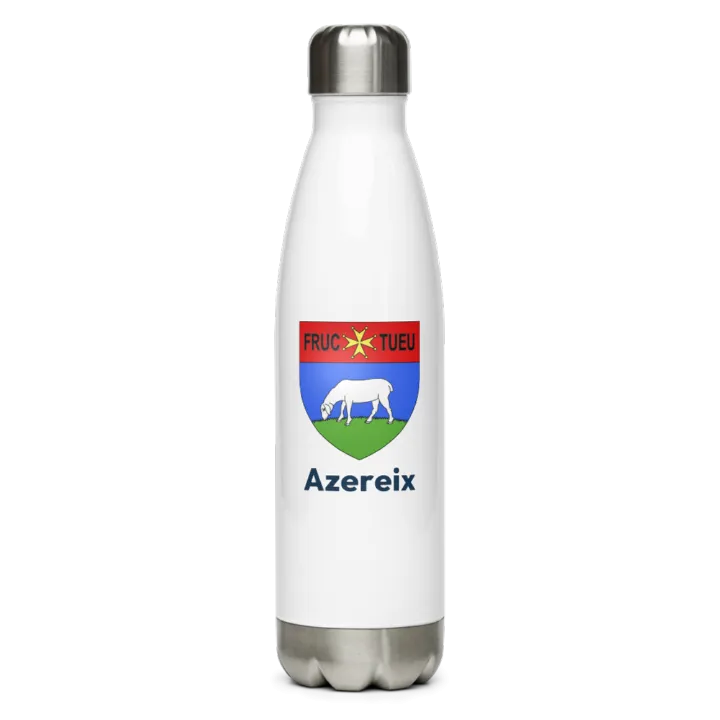 Gourde inox blason de Azereix