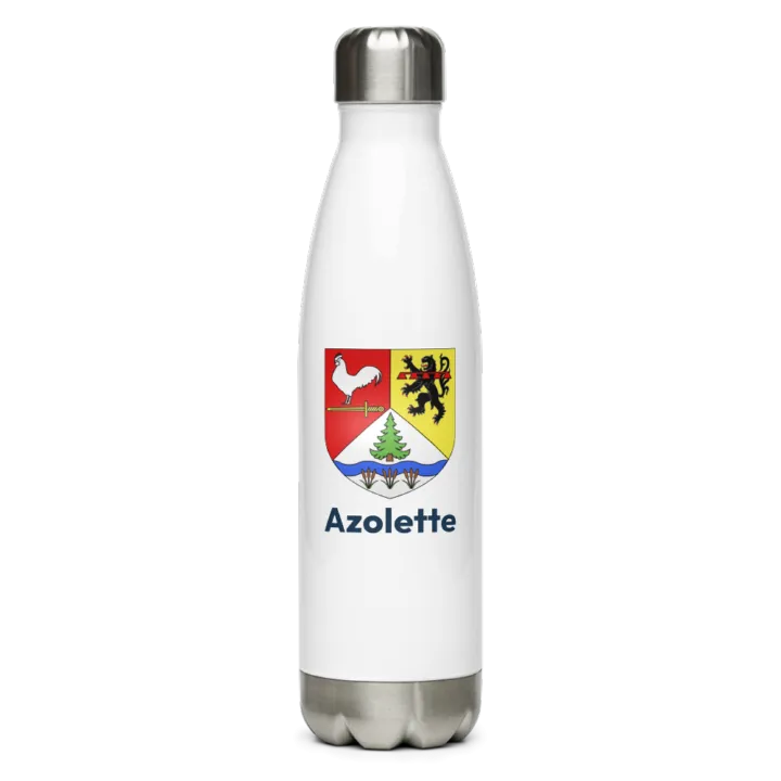 Gourde inox blason de Azolette