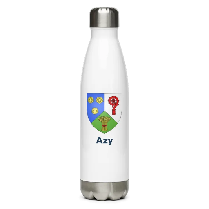 Gourde inox blason de Azy