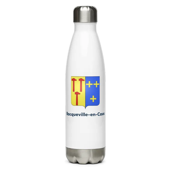 Gourde inox blason de Bacqueville-en-Caux