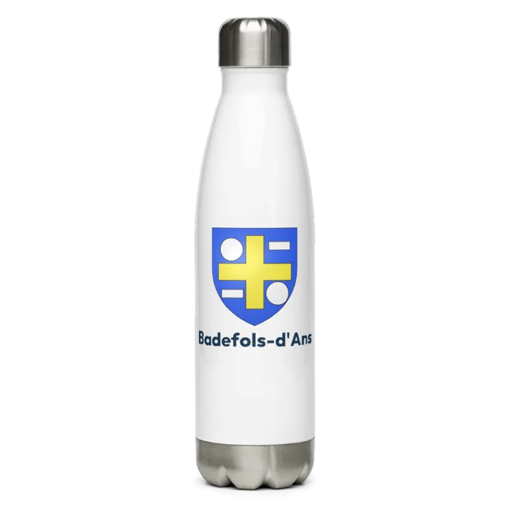 Gourde inox blason de Badefols-d'Ans