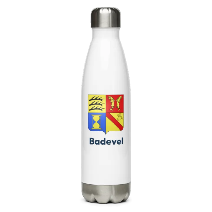 Gourde inox blason de Badevel