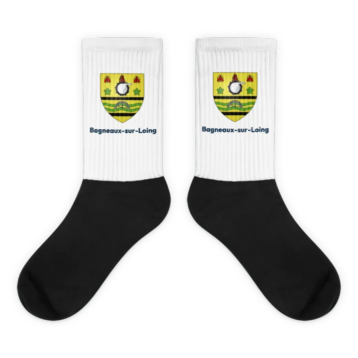 Chaussettes — blason de Bagneaux-sur-Loing