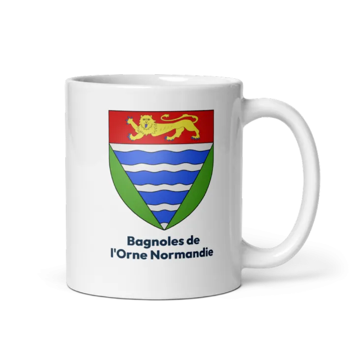 Mug blason de Bagnoles de l'Orne Normandie