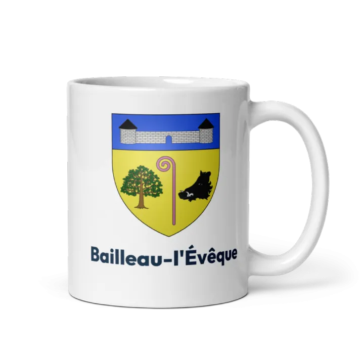 Mug blason de Bailleau-l'Évêque