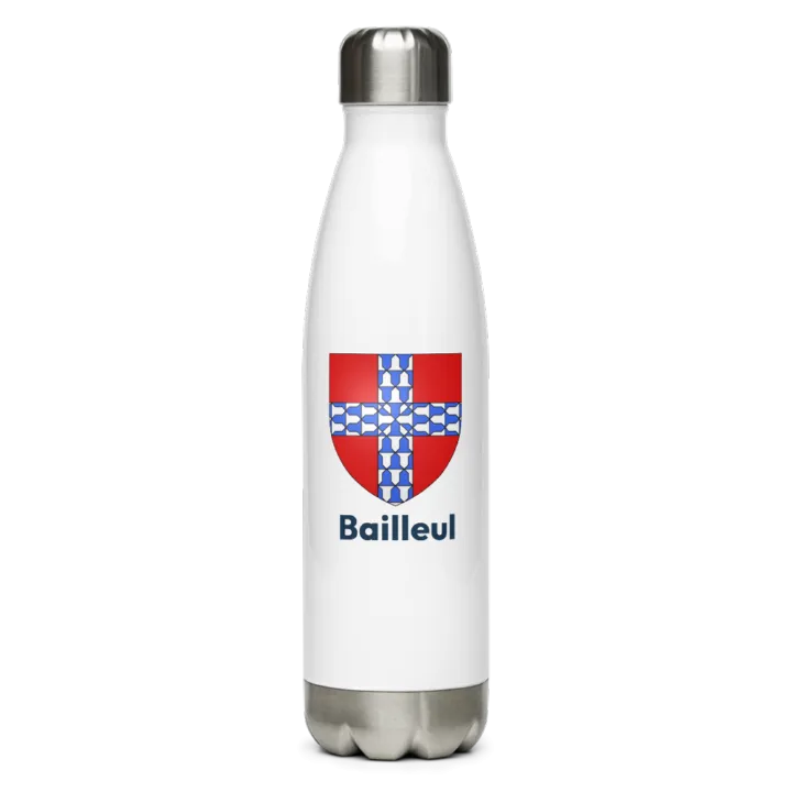 Gourde inox blason de Bailleul