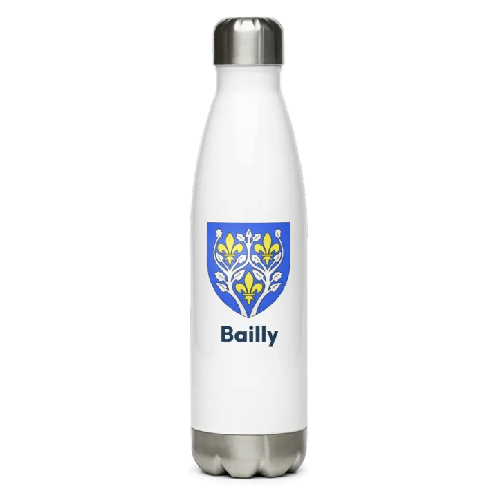 Gourde inox blason de Bailly