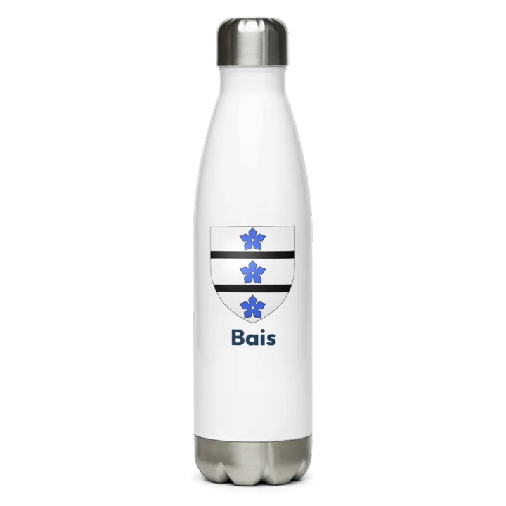 Gourde inox blason de Bais