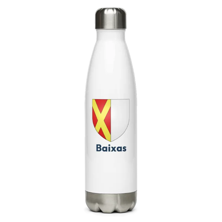 Gourde inox blason de Baixas