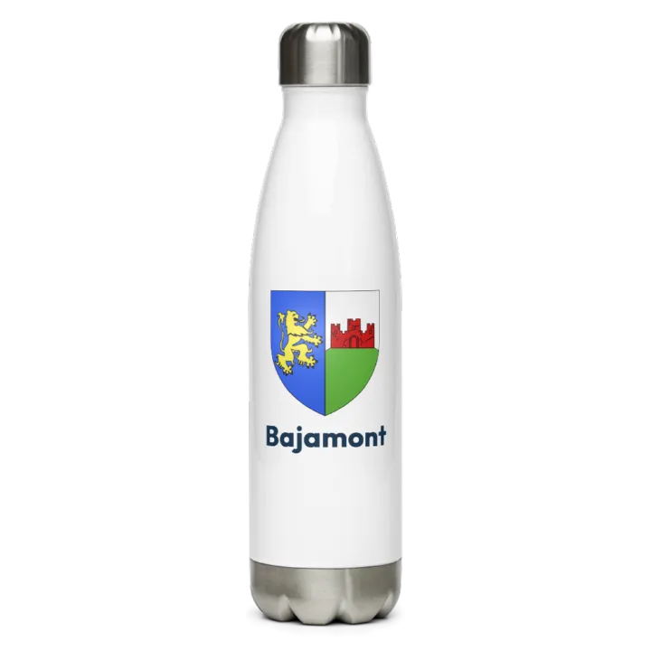 Gourde inox blason de Bajamont