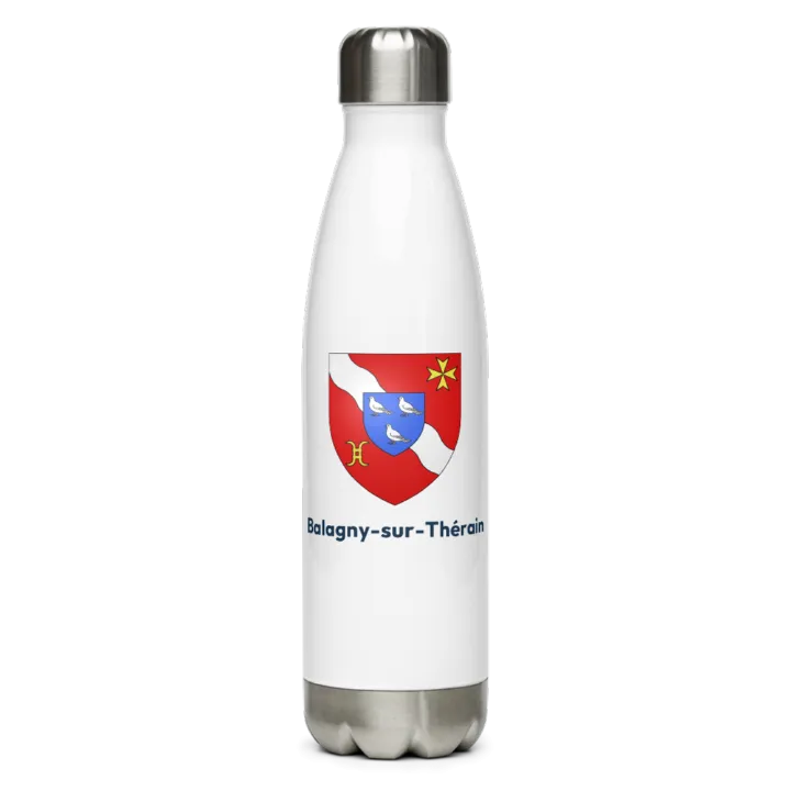 Gourde inox blason de Balagny-sur-Thérain