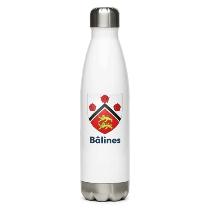 Gourde inox blason de Bâlines