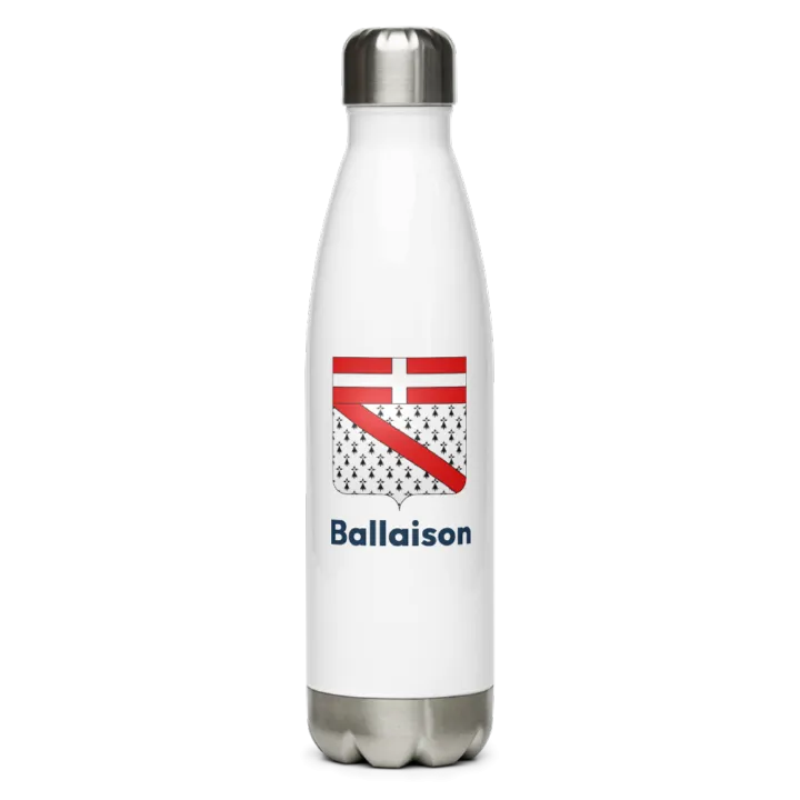 Gourde inox blason de Ballaison