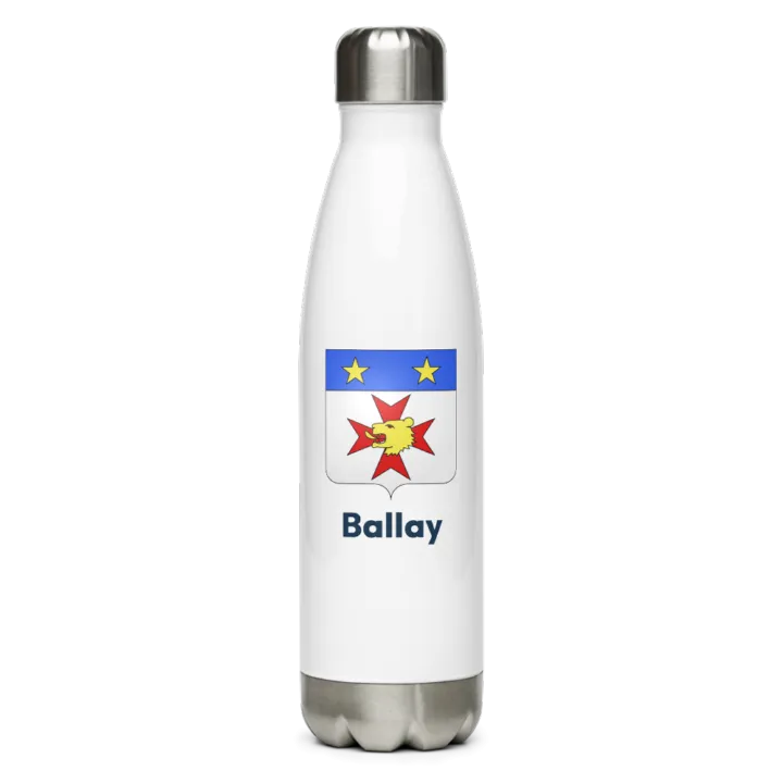 Gourde inox blason de Ballay