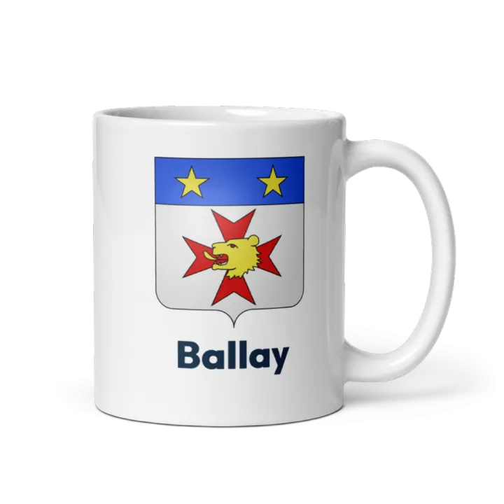 Mug blason de Ballay