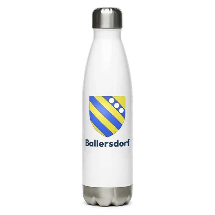 Gourde inox blason de Ballersdorf