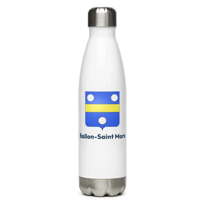 Gourde inox blason de Ballon-Saint Mars