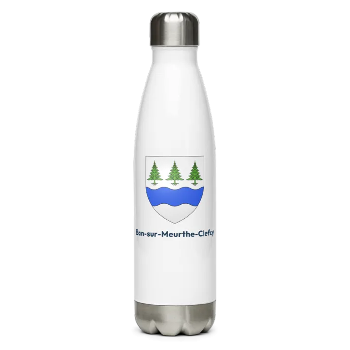 Gourde inox blason de Ban-sur-Meurthe-Clefcy