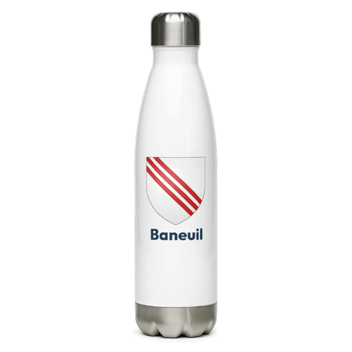 Gourde inox blason de Baneuil