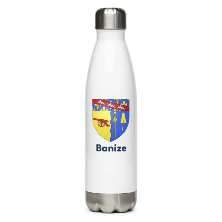 Gourde inox blason de Banize
