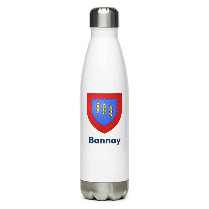 Gourde inox blason de Bannay