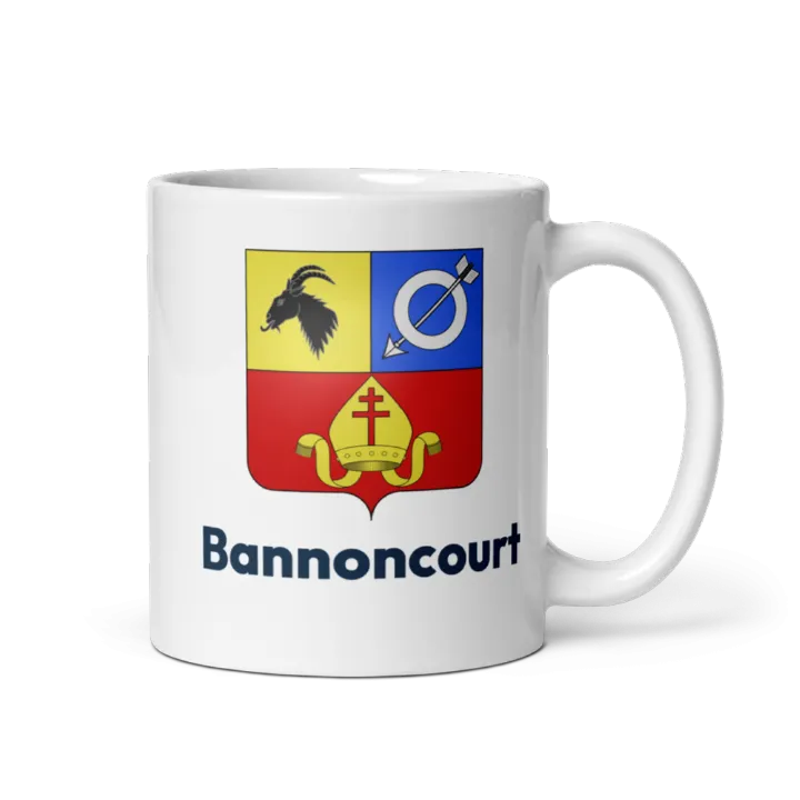 Mug blason de Bannoncourt