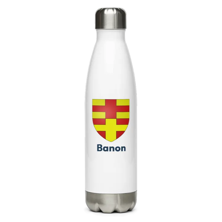 Gourde inox blason de Banon