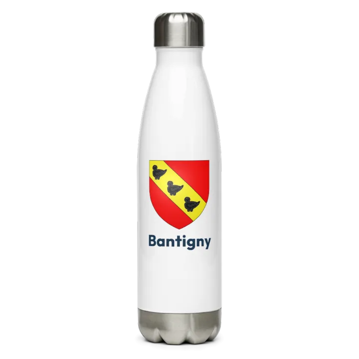 Gourde inox blason de Bantigny