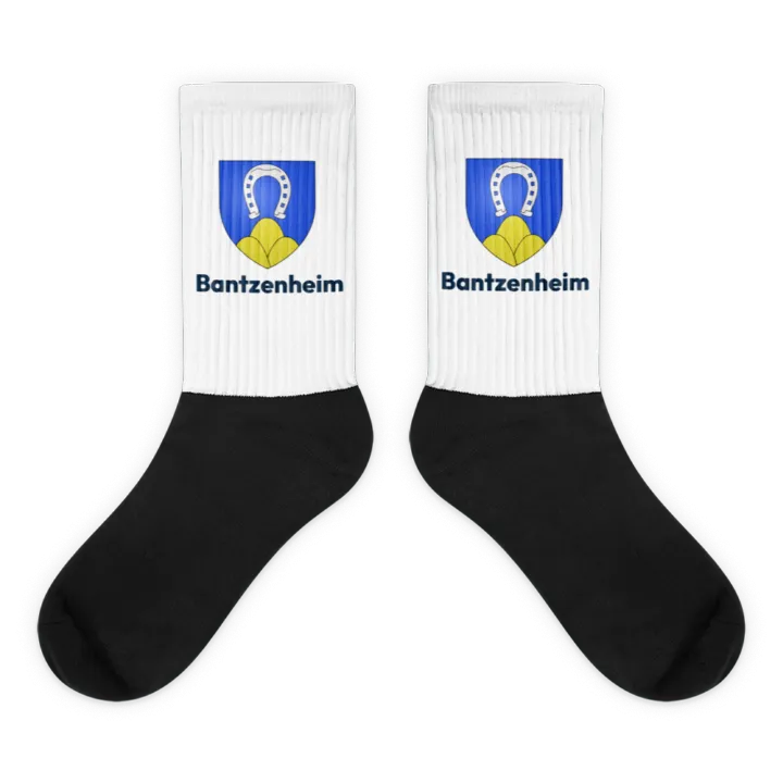 Chaussettes — blason de Bantzenheim