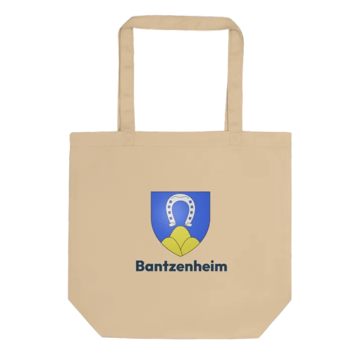 Tote bag coton bio — blason de Bantzenheim