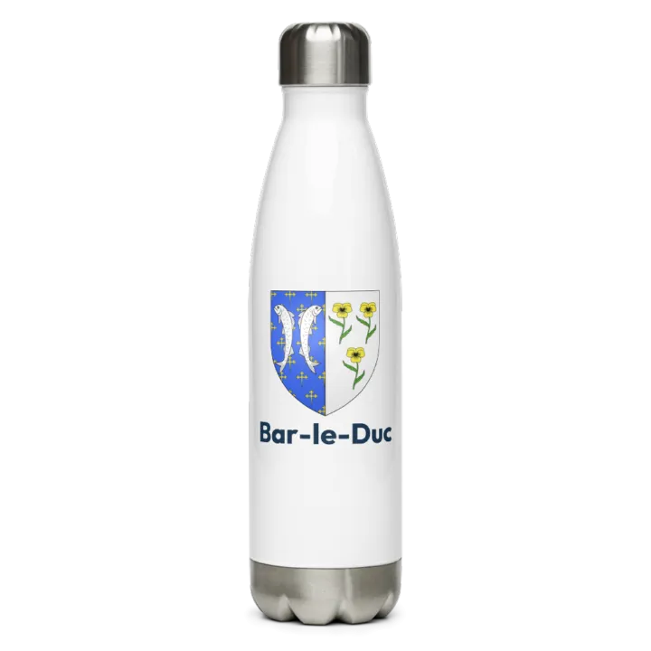 Gourde inox blason de Bar-le-Duc