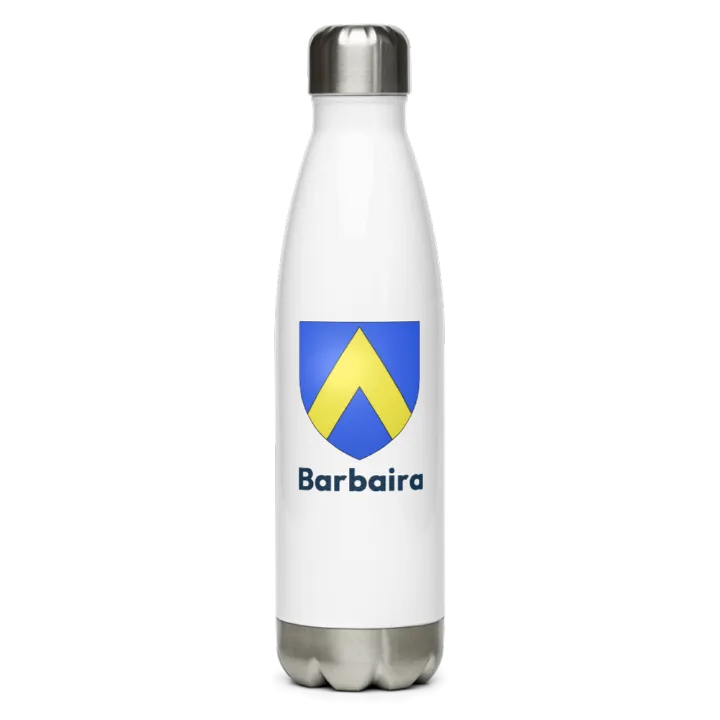 Gourde inox blason de Barbaira