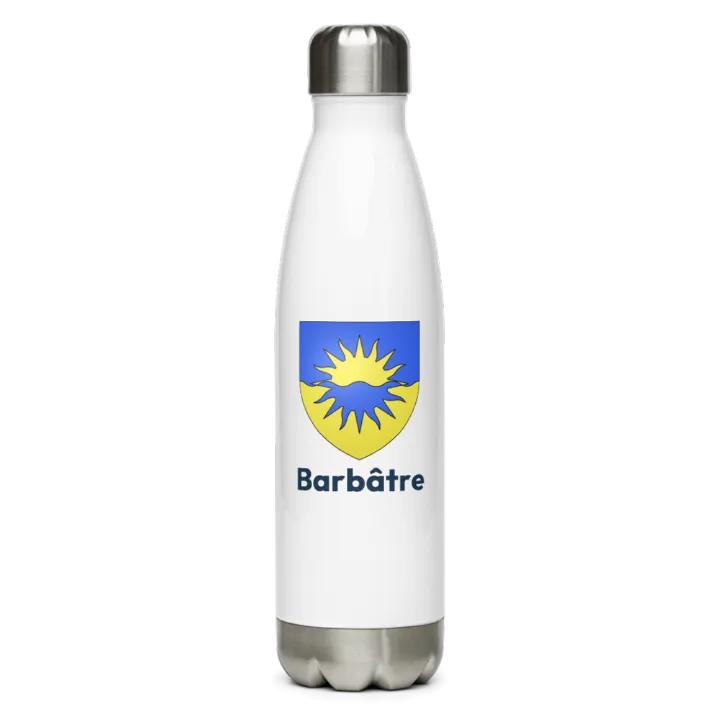 Gourde inox blason de Barbâtre