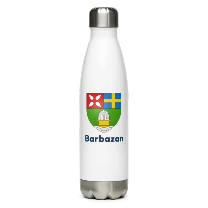 Gourde inox blason de Barbazan