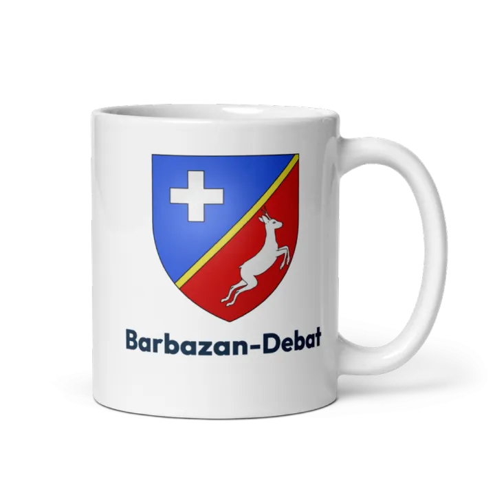 Mug blason de Barbazan-Debat
