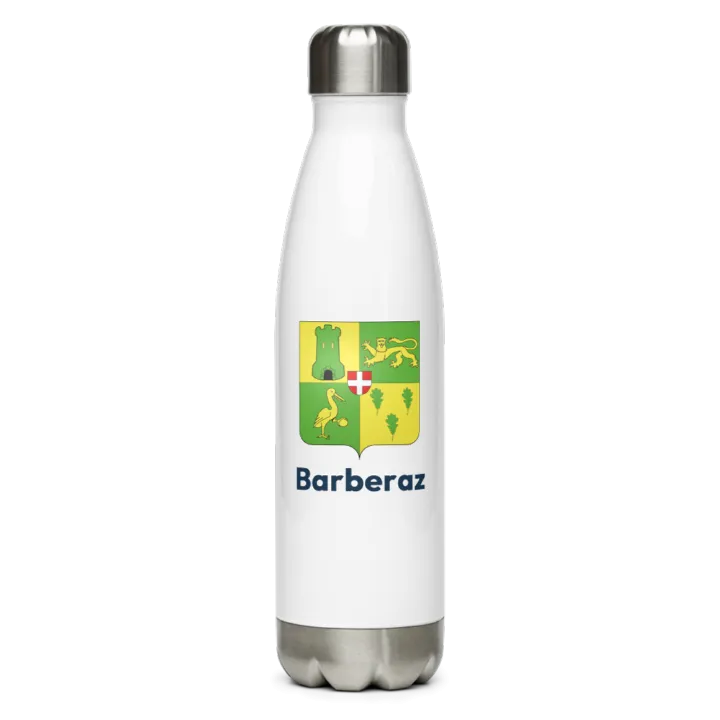 Gourde inox blason de Barberaz
