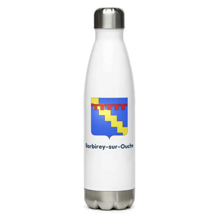 Gourde inox — blason de Barbirey-sur-Ouche