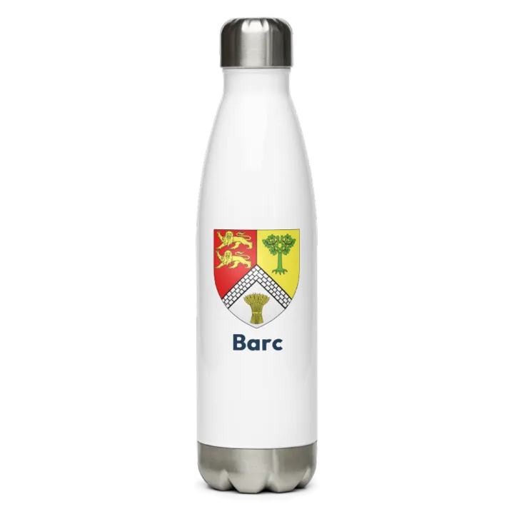 Gourde inox blason de Barc