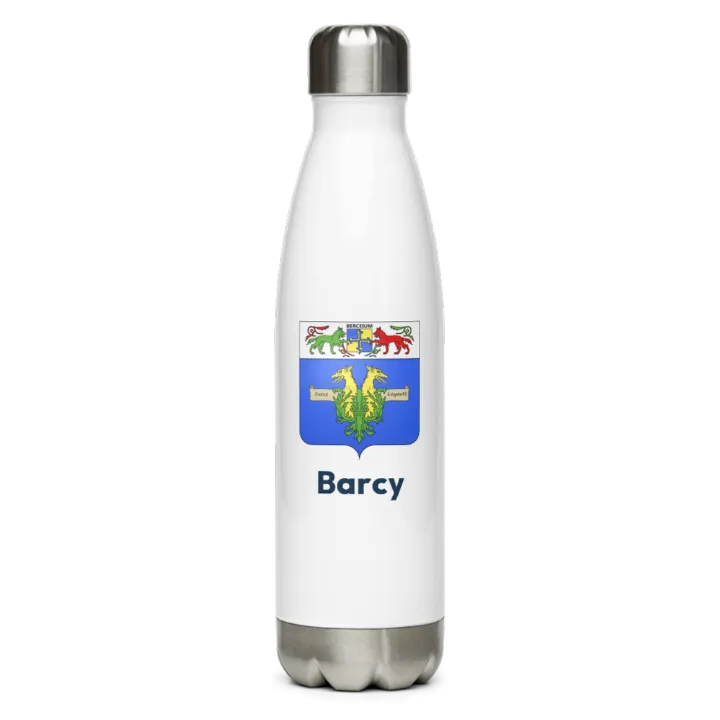 Gourde inox blason de Barcy