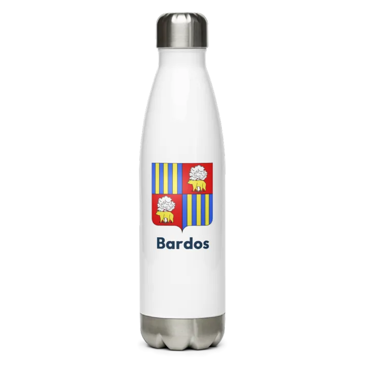 Gourde inox blason de Bardos