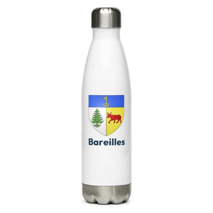 Gourde inox blason de Bareilles