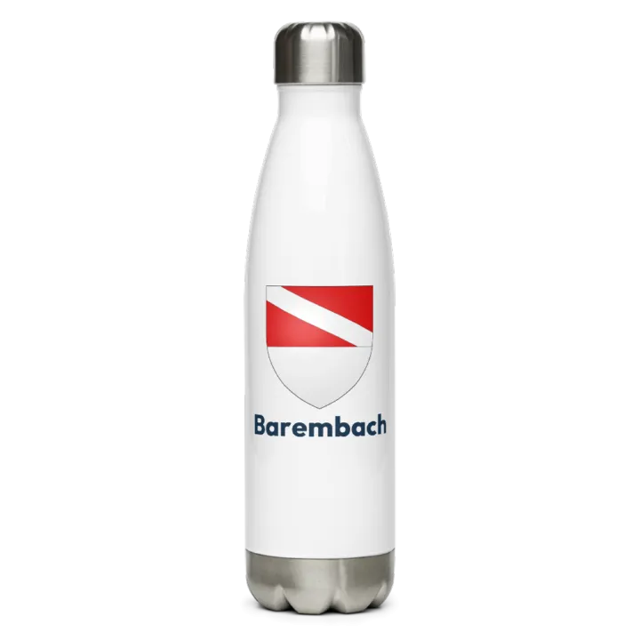 Gourde inox blason de Barembach
