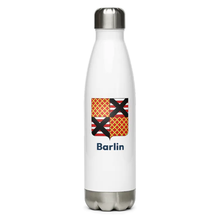 Gourde inox blason de Barlin