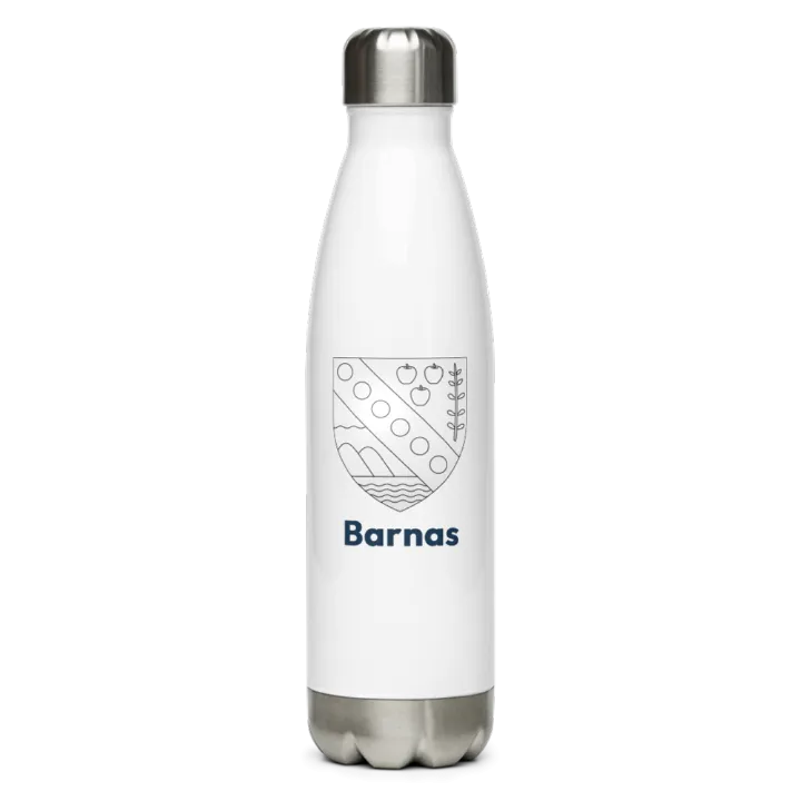 Gourde inox blason de Barnas