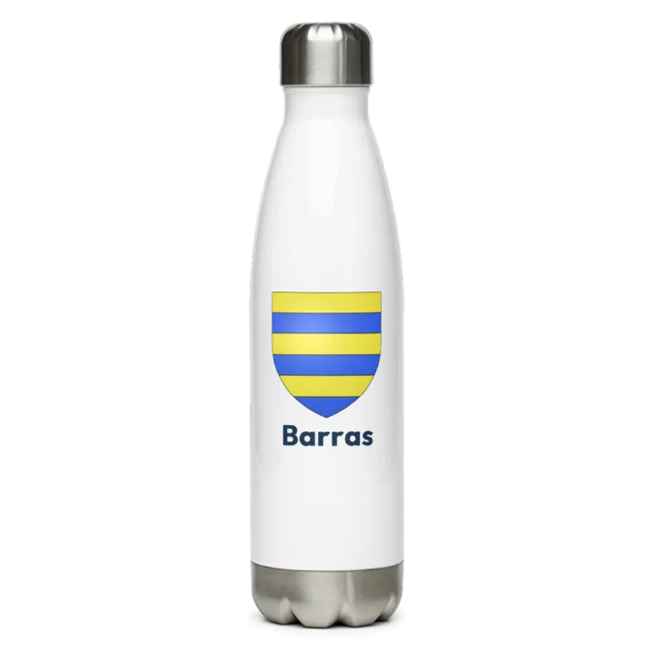 Gourde inox blason de Barras