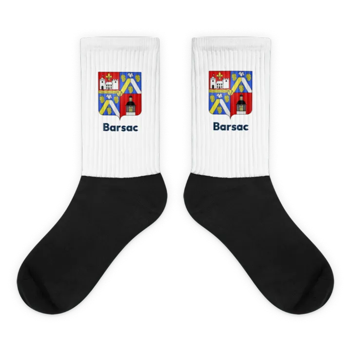 Chaussettes — blason de Barsac